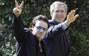 Bono Describes Unlikely Friendship With George W. Bush as 'Comedic Relationship'