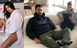 Pic of Kourtney Kardashian and Scott Disick in Bed Together Makes Sofia Richie 'Uncomfortable'