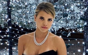 Sofia Richie's Breasts Almost Spill Out of Her Very-Plunging Dress at Kris Jenner's Christmas Party
