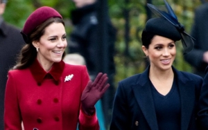 Pics: Kate Middleton and Meghan Markle Look Friendly at Christmas Service After Feud Rumor