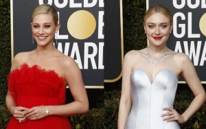 Golden Globes 2019: Lili Reinhart, Dakota Fanning Go Glam in Train Dresses on Red Carpet