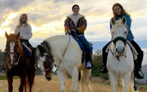 Selena Gomez Is All Smiles During Horseback Riding Session With Friends Post-Rehab