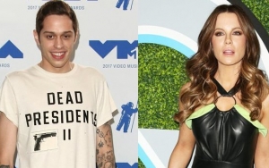 Pete Davidson Gets Cheeky When Responding to Kate Beckinsale Dating Rumors at NYC Gig