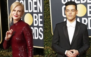 Nicole Kidman and Rami Malek Laugh Off That Awkward Golden Globes Moment