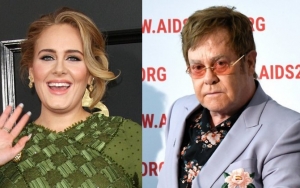Adele Caught on Camera Enjoying Date Night With Husband at Elton John Concert