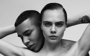 Cara Delevingne Gets Provocative With Olivier Rousteing in New Balmain Campaign