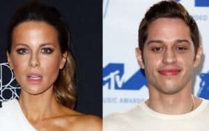 Kate Beckinsale Adds Fuel to Pete Davidson Romance Rumor When Leaving Comedy Club