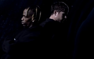 James Blake and Travis Scott Transported Into Dark Abyss in 'Mile High' Music Video