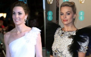 Photos: Kate Middleton Ethereal in White, Margot Robbie Edgy on 2019 BAFTAs Red Carpet