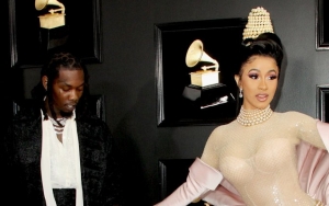 Grammys 2019: Cardi B and Offset Seal Reunion With Heavy PDA on Red Carpet