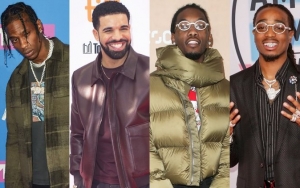Travis Scott Drives Fans Wild With Drake, Offset and Quavo's Surprise Appearance at L.A. Show