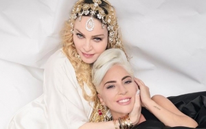 Lady GaGa Shares Friendly Embrace With Madonna at Oscars' After-Party