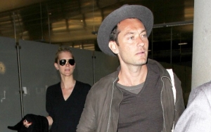 Jude Law's Fiancee Spotted With Engagement Ring During Errand Run