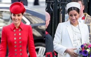 Kate Middleton and Meghan Markle Put Feud Rumors to Rest With a Warm Cheek-Kiss