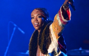 Video: Brandy Takes a Tumble During Performance in Florida
