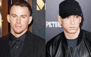 Fans Think Channing Tatum Looks Like Eminem With Shocking Blonde Hair