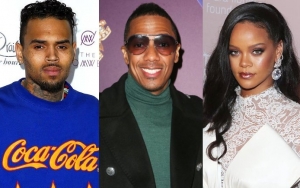 Chris Brown Thinks Nick Cannon Crosses the Line by Flirting With Rihanna on Instagram