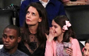 Katie Holmes Shares Picture of Suri Cruise From Refugee Camp Visit in Greece