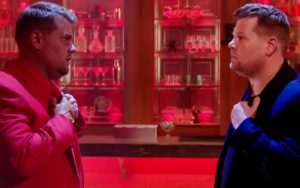James Corden's Creepy Doppelganger Takes Over 'Late Late Show' in Hilarious 'Us' Parody