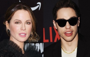 Kate Beckinsale Admits Dating Pete Davidson Is 'Something To Get Used To'