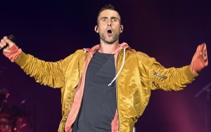 Adam Levine Has A Go at Basketball Game on L.A. Lakers' Court for 40th Birthday
