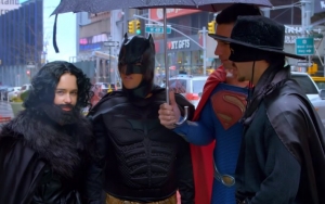 Emilia Clarke's Jon Snow Tries to Enlist Help From Batman in Prank Video