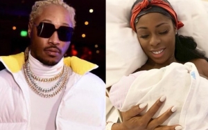 Future's Alleged Sixth Baby Mama Shares First Look at Newborn Daughter, Gives Her His Last Name