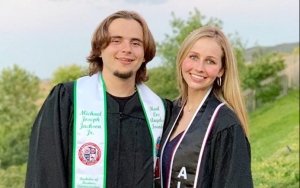 Prince Jackson Shares PDA Pics With Girlfriend on Graduation Day
