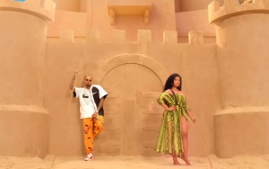 Nicki Minaj Sizzles in Chris Brown's Steamy Music Video for 'Wobble Up'