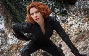 Scarlett Johansson Pictured on Set of Black Widow Solo Movie for the First Time