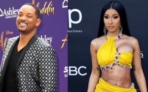 Will Smith Shares a Hilarious Face-Swapped Video of Him and Cardi B
