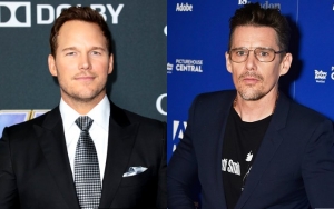 Naked Chris Pratt Trolled by Ethan Hawke for Showing His Butt in Instagram Picture