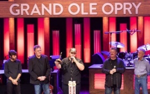 Luke Combs Honored by Vince Gill and Joe Diffie at Grand Ole Opry Induction