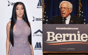 Cardi B Counters Troll Criticizing Her Support for Bernie Sanders