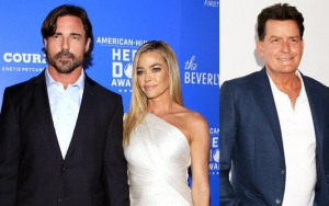Denise Richards Is Happy Husband Gets Along With Ex Charlie Sheen 