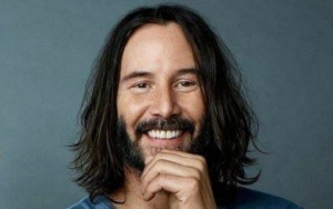 Keanu Reeves Debuts Wild Biker Look on Set of 'Bill and Ted Face the Music'