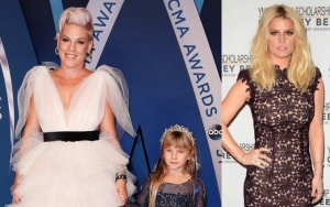 Pink Stands Behind Jessica Simpson Against Mom-Shamers by Dying Daughter's Hair 