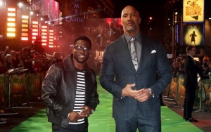 Kevin Hart Trolls Dwayne Johnson for Showing Off His Buff Physique