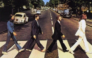 The Beatles Fans Jam-Pack Abbey Road on 50th Anniversary of Iconic Album Cover 