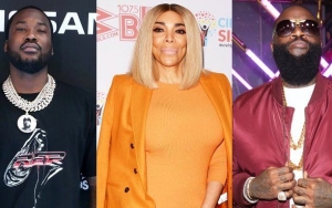 Pic: Meek Mill Looks Weirded Out While Sharing Kiss With Wendy Williams at Rick Ross' Party