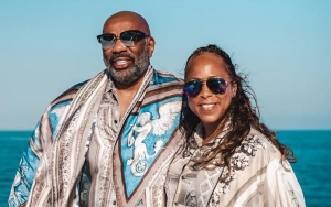 Steve Harvey Defends Wife Marjorie After She's Accused of Being a Gold Digger