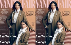 Catherine Zeta-Jones Shares Vanity Fair Cover With Teen Daughter 