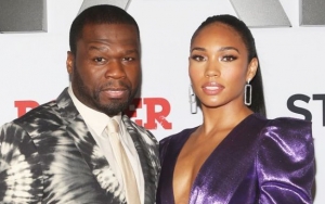 50 Cent And New Gf Jamira Haines Show Pda In New Jersey Event Fans Are Not Buying It