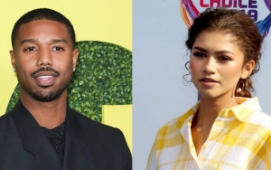 Michael B. Jordan on Zendaya Wearing Same Suit He Wore: 'No Contest'
