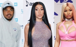 Chance The Rapper Claims Cardi B and Nicki Minaj's Beef Is 'Produced'