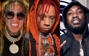 6ix9ine Speaks Against Nine Trey Bloods and Trippie Redd in Trial, Meek Mill Blasts Him