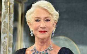 Helen Mirren Has a Blast Going Barefoot at L'Oreal Paris Fashion Show