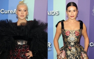 Pics: Christina Aguilera and Lea Michele Fabulous in Black at 2019 amfAR Gala