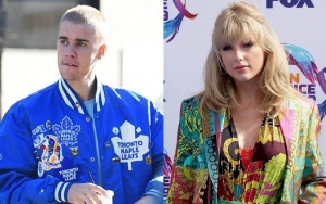 Justin Bieber Unsmiling When He's Asked If He's Still 'Homies' With Taylor Swift