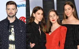 Justin Timberlake Hints at HAIM Collaboration After Late Night Session